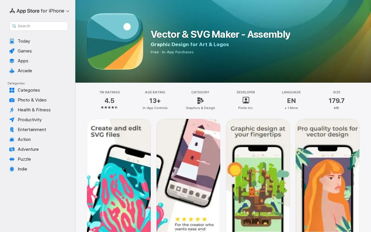 Screenshot of the Assembly homepage