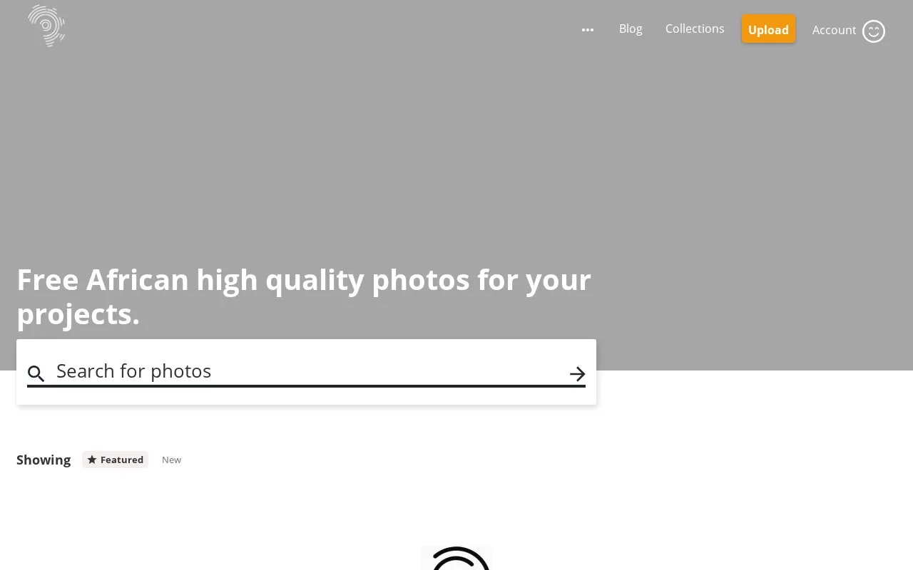 Screenshot of the Iwaria homepage
