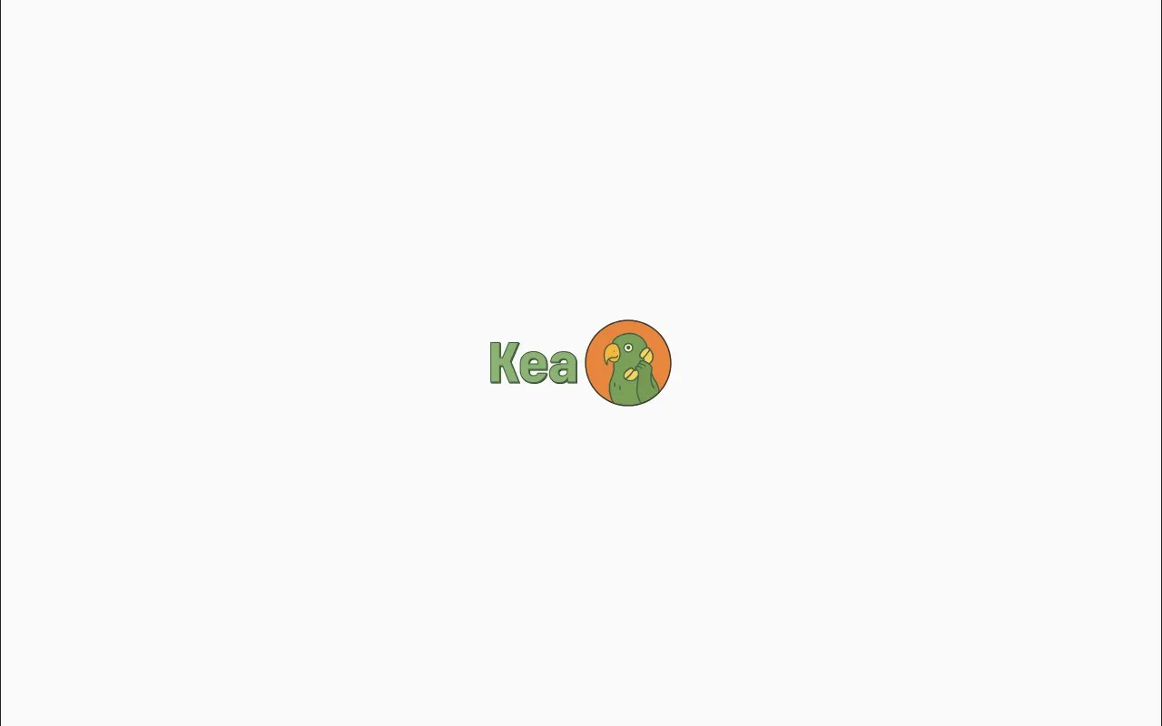 Screenshot of the Kea AI homepage