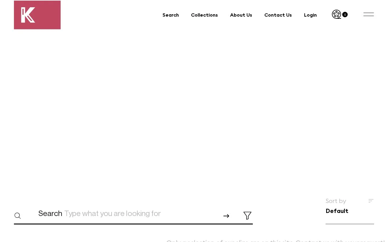 Screenshot of the Kinolibrary homepage