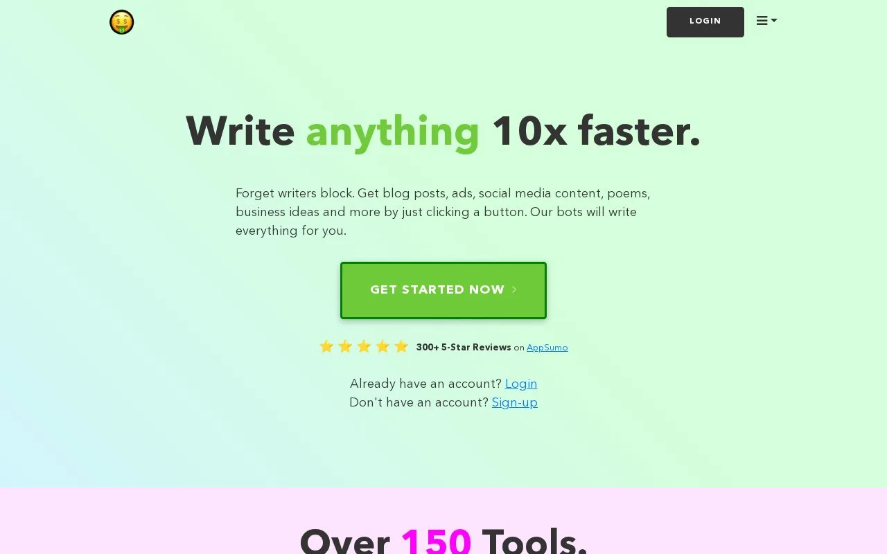 Screenshot of the nichesss homepage
