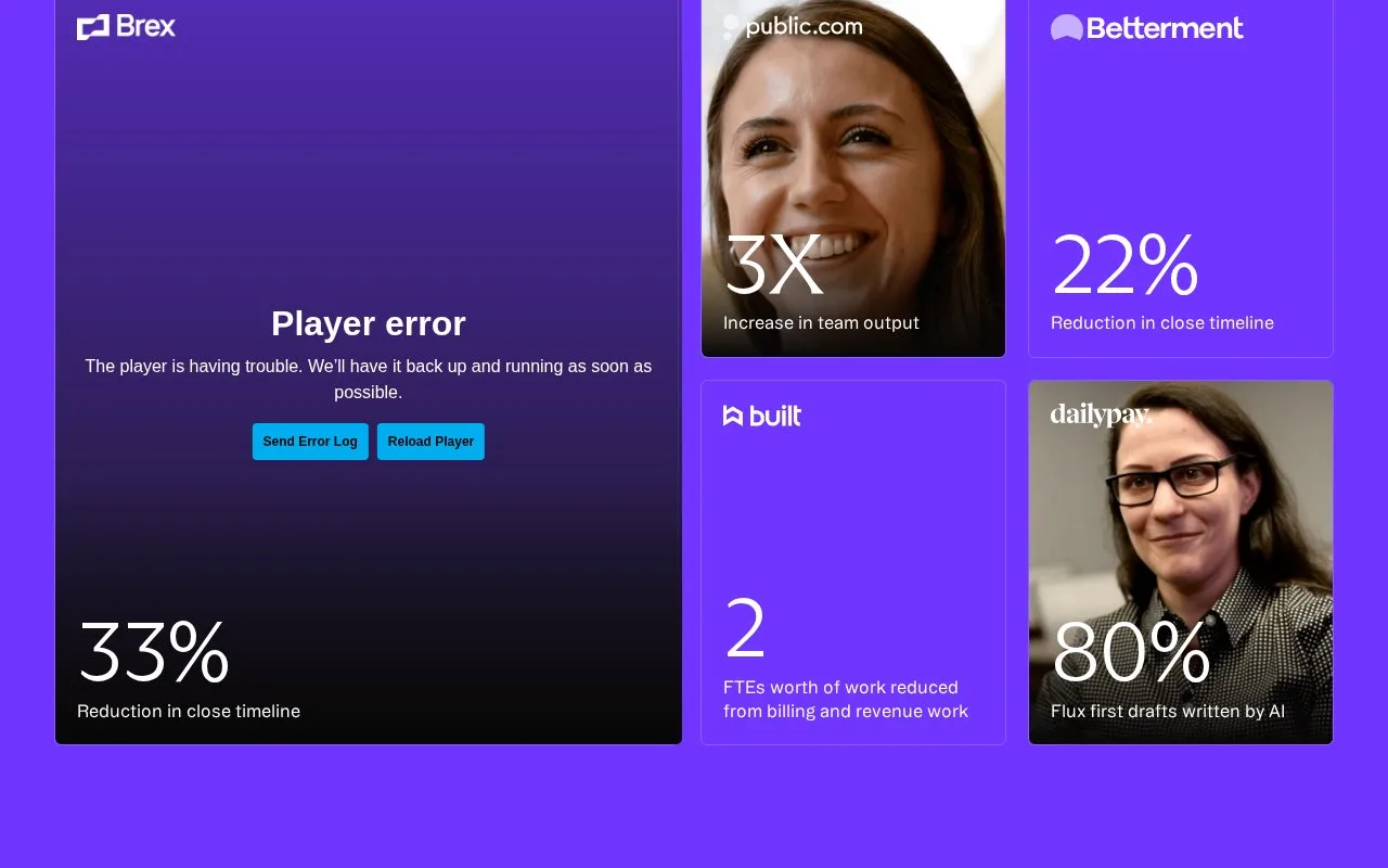 Screenshot of the Numeric homepage