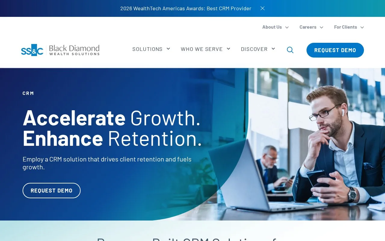 Screenshot of the Salentica Elements homepage