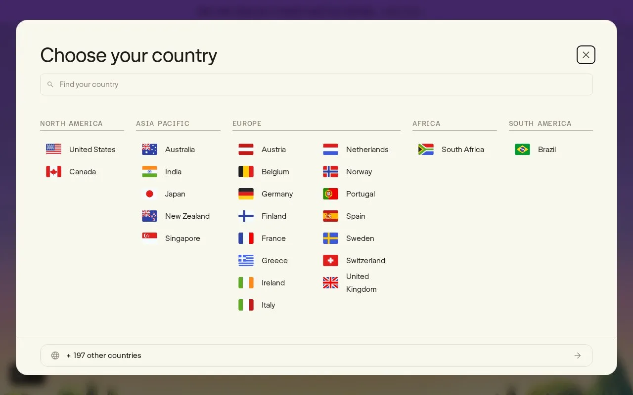 Screenshot of the Summ homepage
