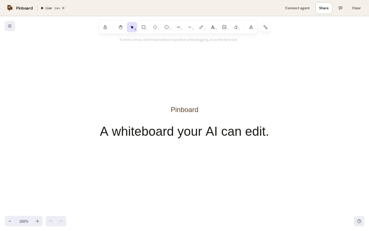 Screenshot of the Pinboard homepage